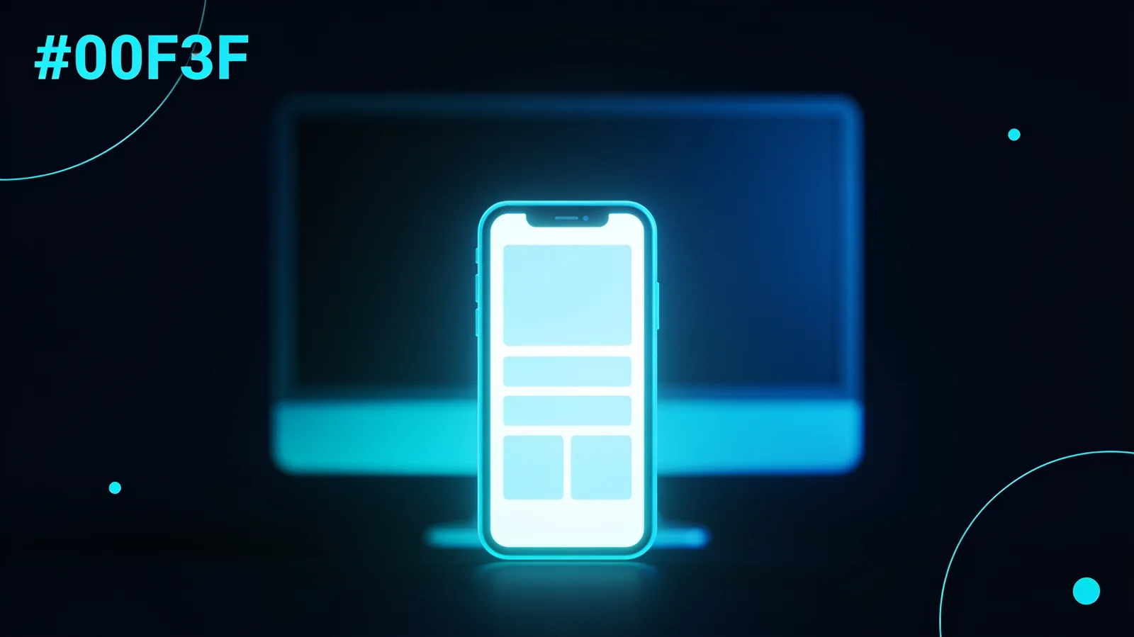 A UAE website designed mobile-first, displaying cleanly on a smartphone.