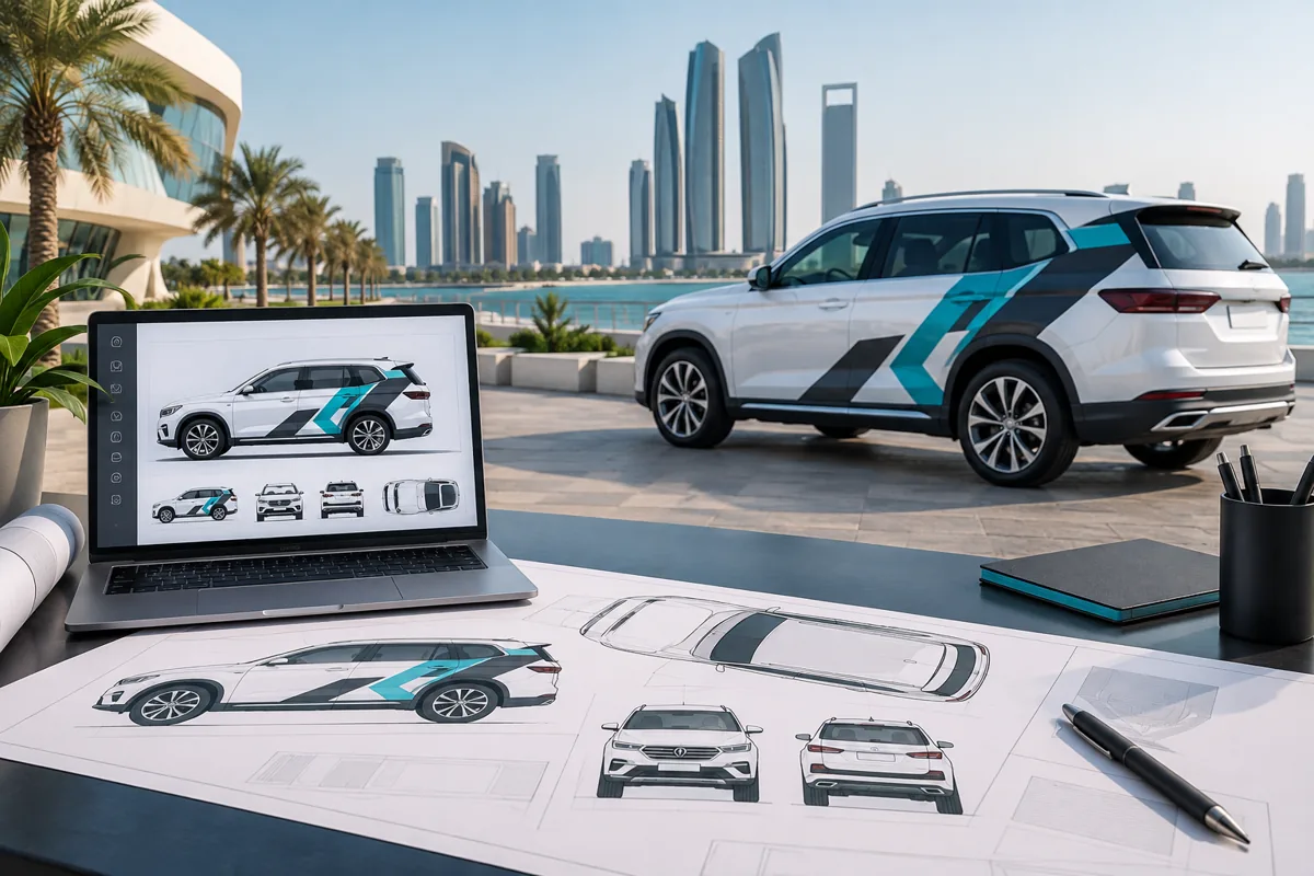 Abu Dhabi Vehicle Graphics Approval — example project