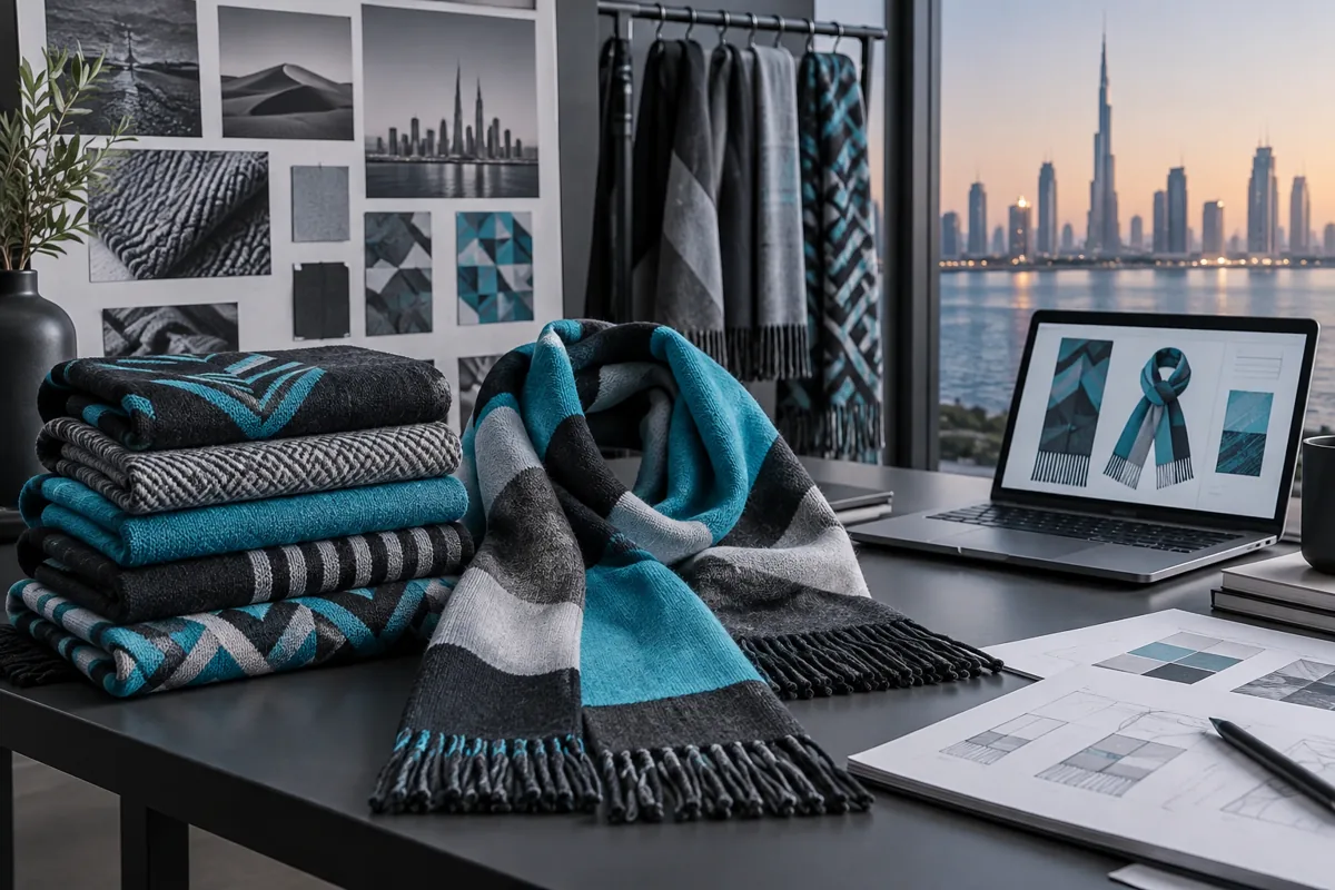 Branded Scarves — example project