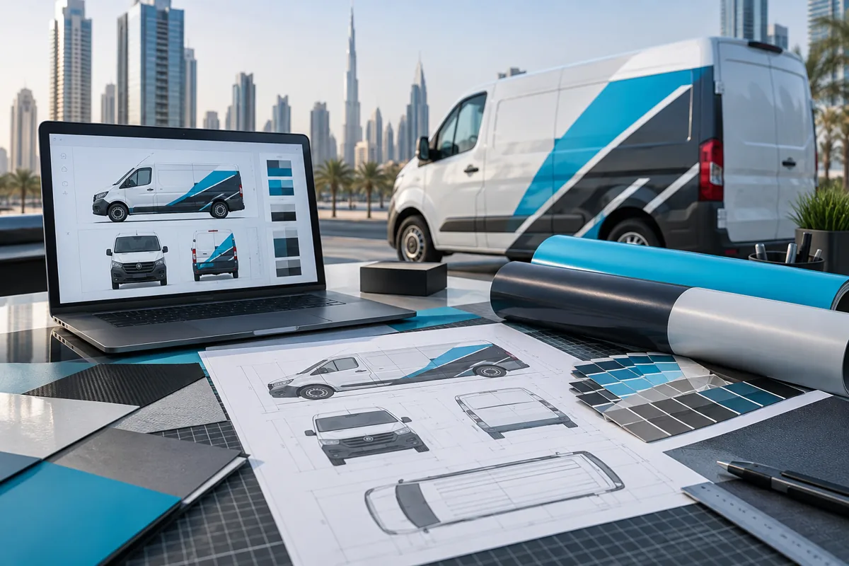 Dubai Vehicle Graphics Approval — detail concept