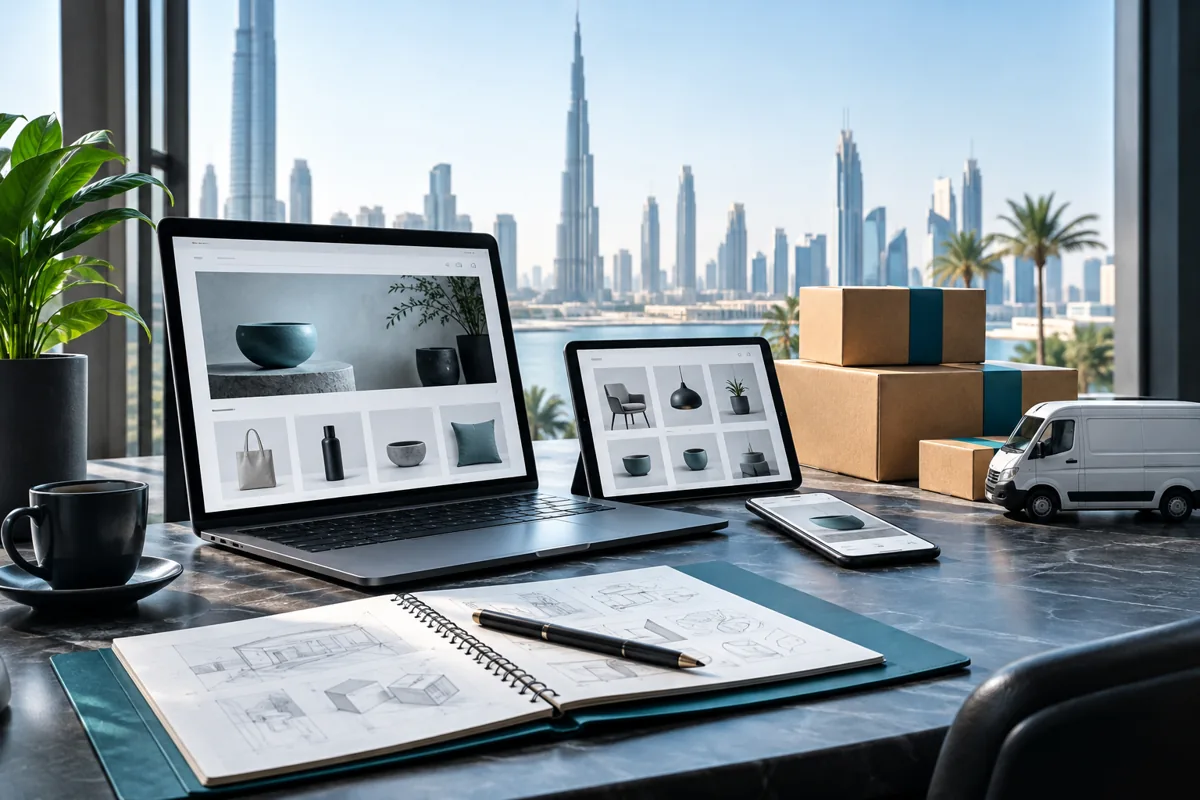 E-Commerce Solutions — application concept