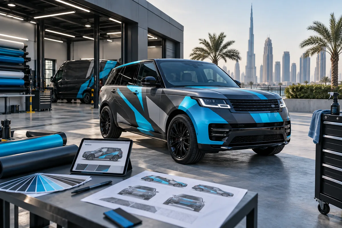 Full Vehicle Wraps — application concept