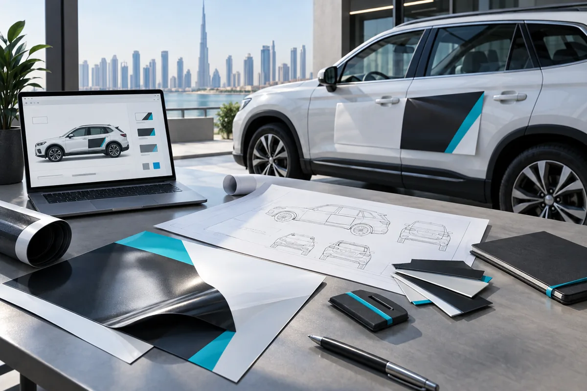 Magnetic Vehicle Signs illustrative planning