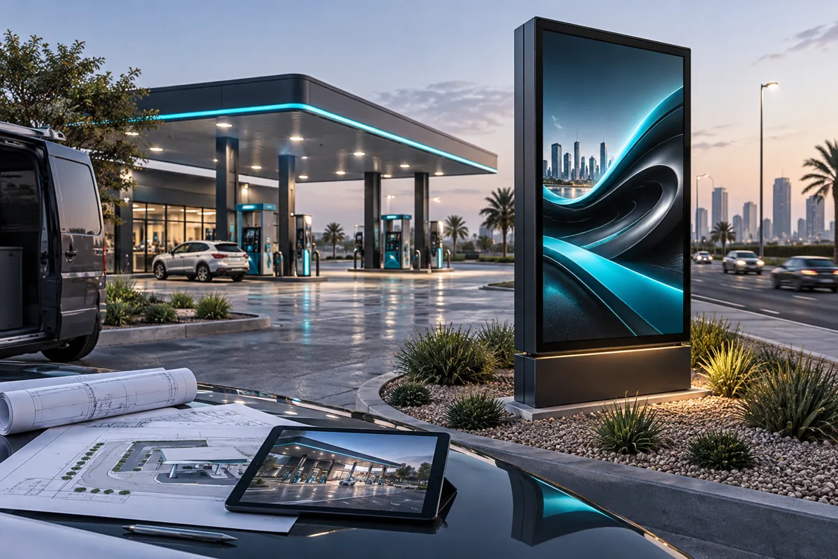 Promotional Outdoor Displays — example project