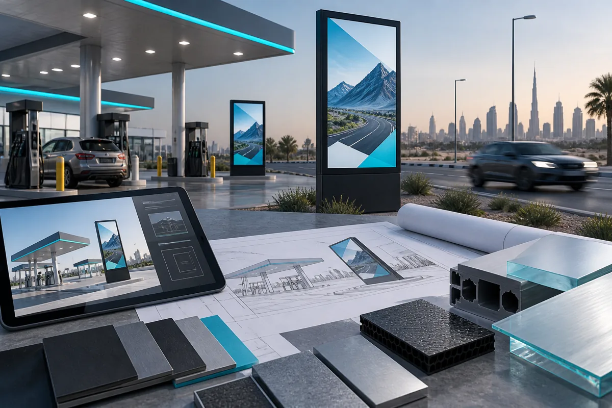 Promotional Outdoor Displays — detail concept