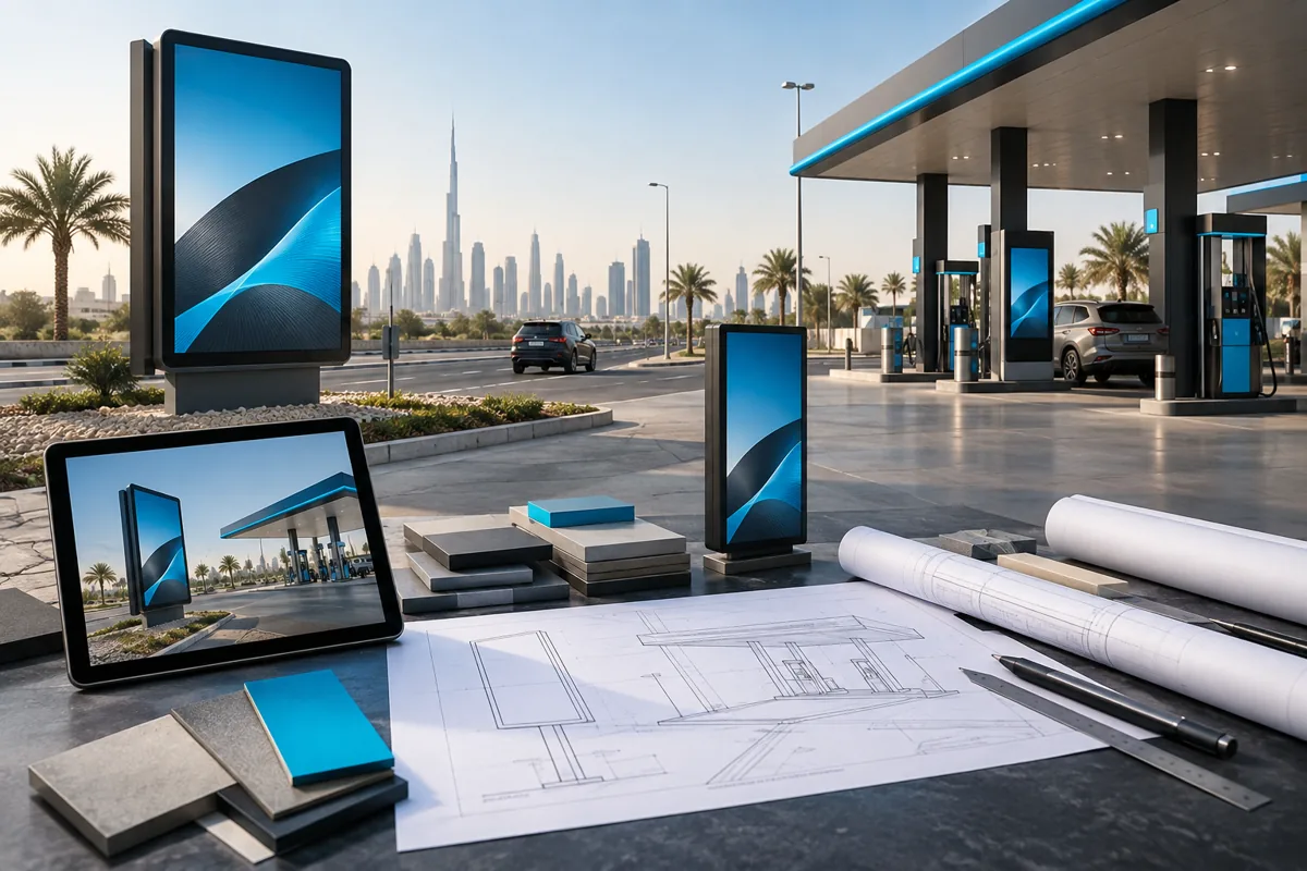 Promotional Outdoor Displays — planning concept