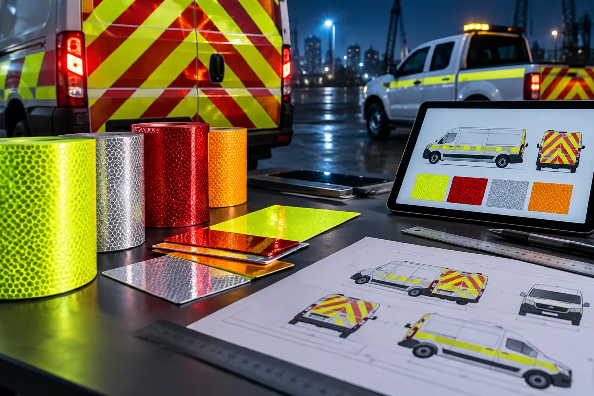 Reflective Vehicle Branding — detail concept