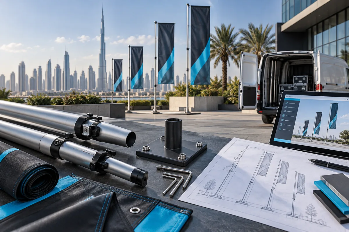 What should assembly checks verify? — Telescopic Flags