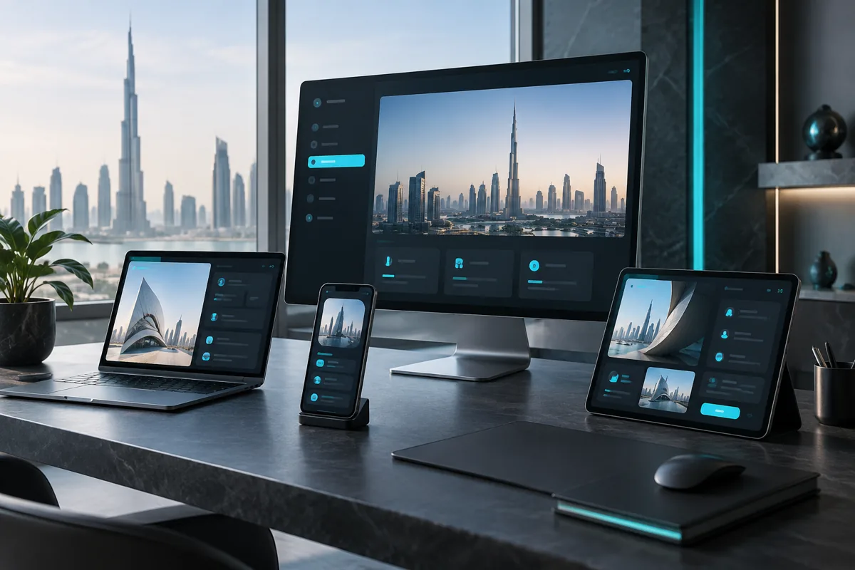 UI/UX Design — application concept