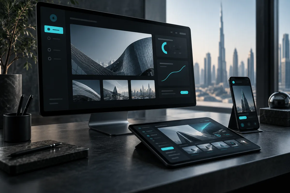 UI/UX Design — detail concept