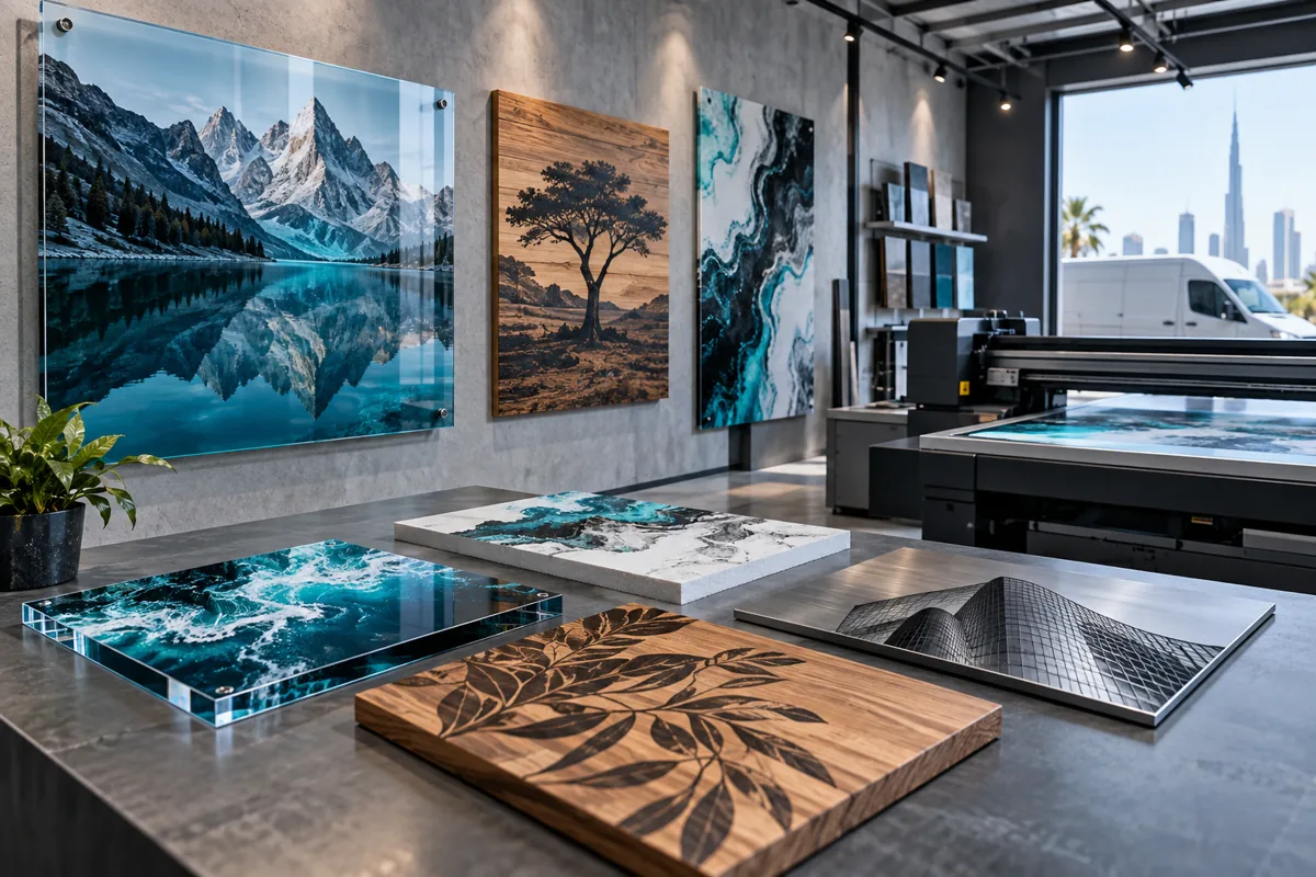 UV Printing — application concept
