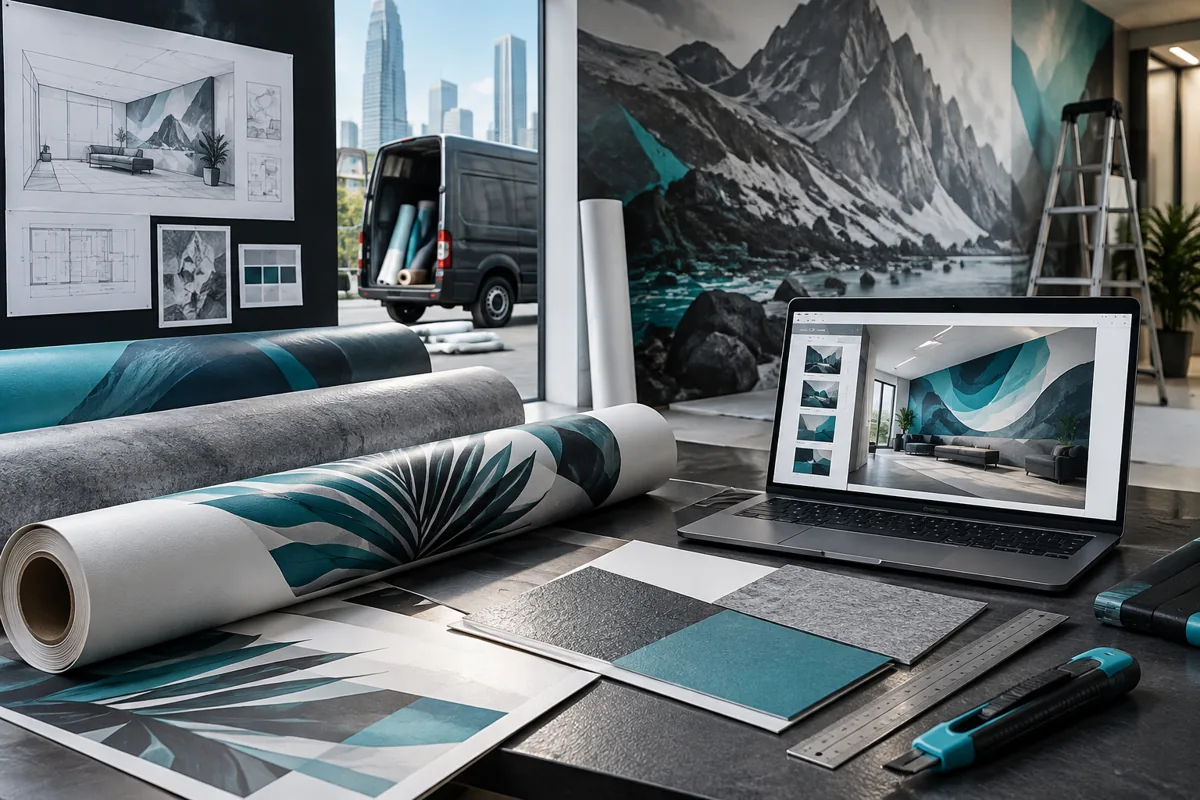 Wall Graphics & Murals — detail concept