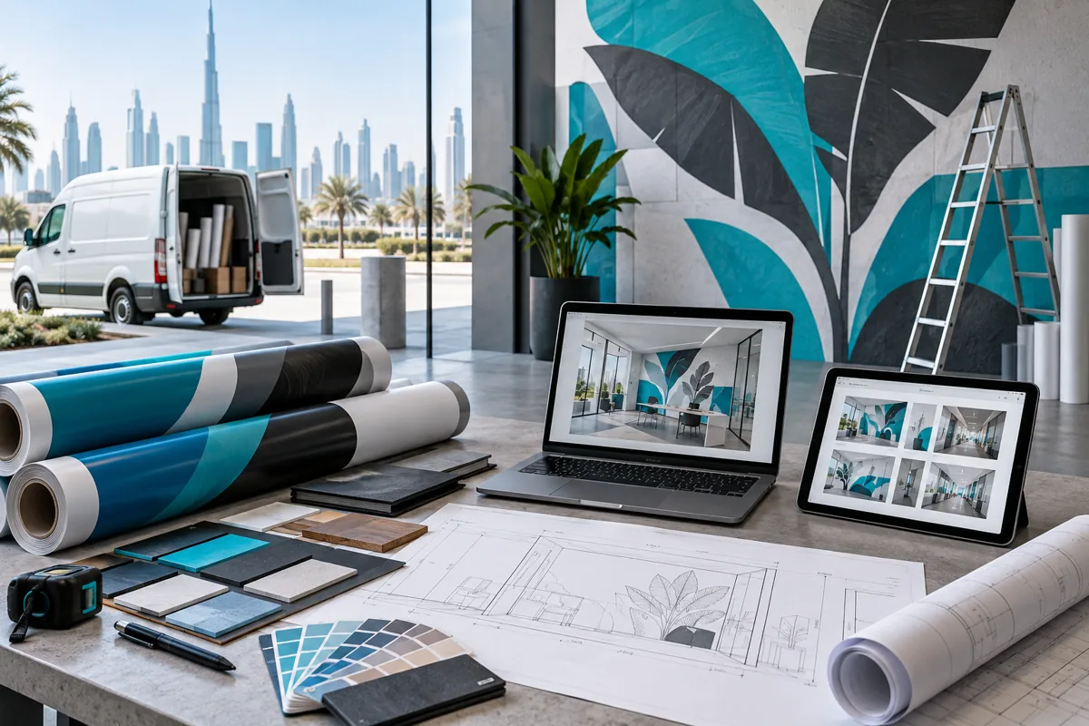 Wall Graphics & Murals — planning concept