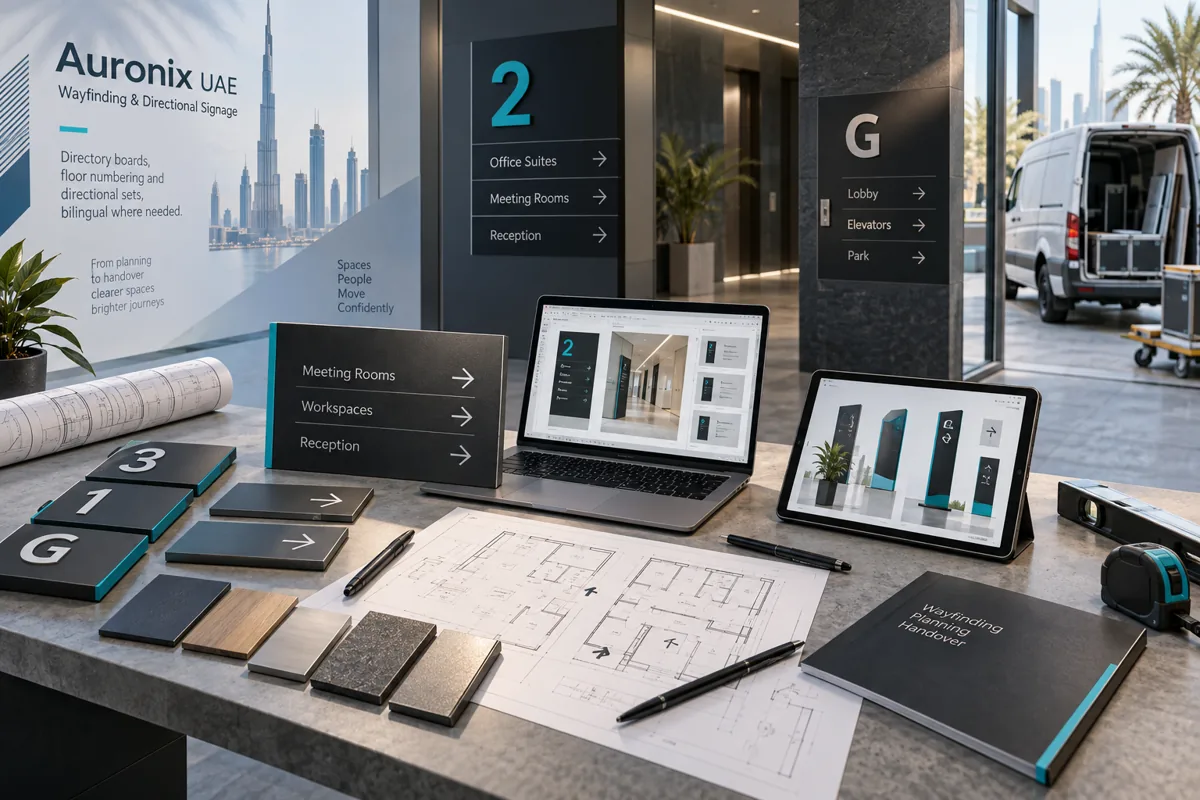 What belongs in a wayfinding scope? — Wayfinding & Directional Signage