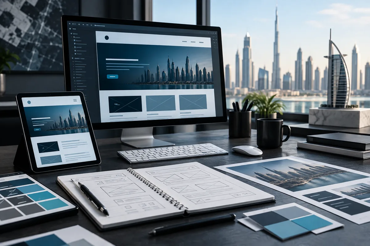 Website Development — detail concept