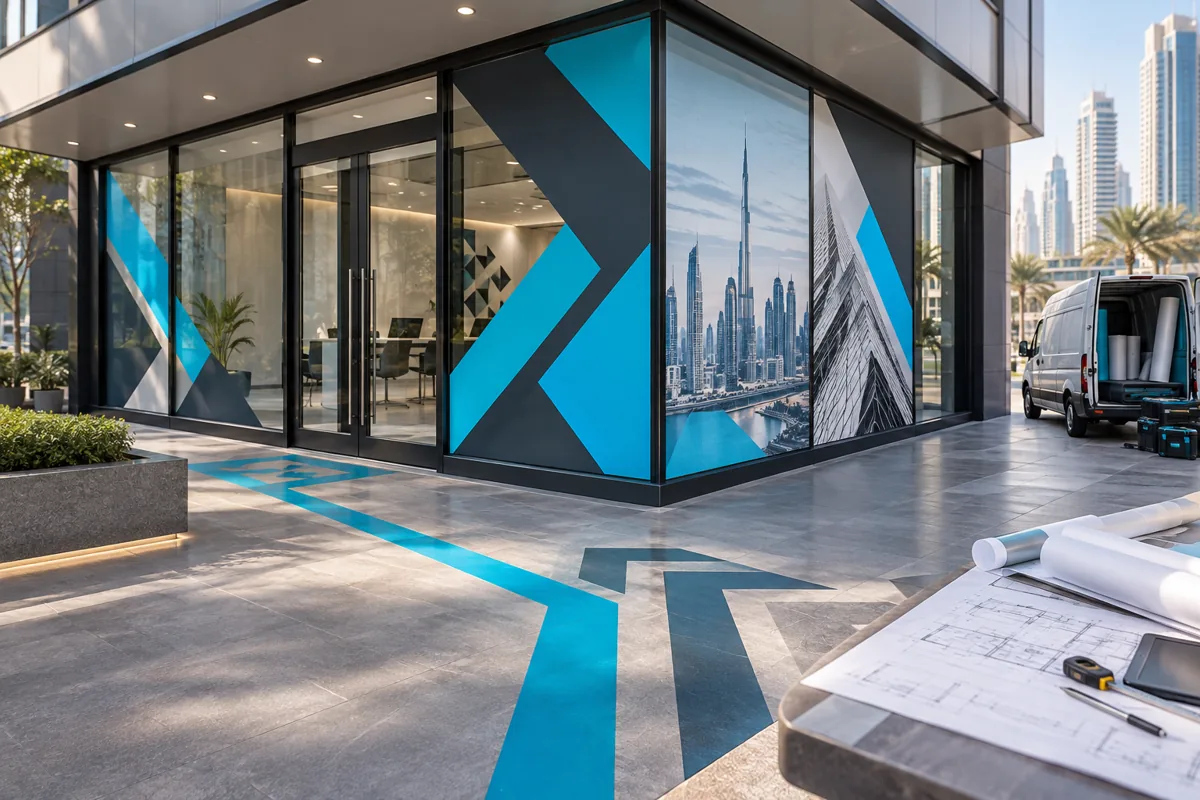 When should graphics be replaced? — Window & Floor Graphics