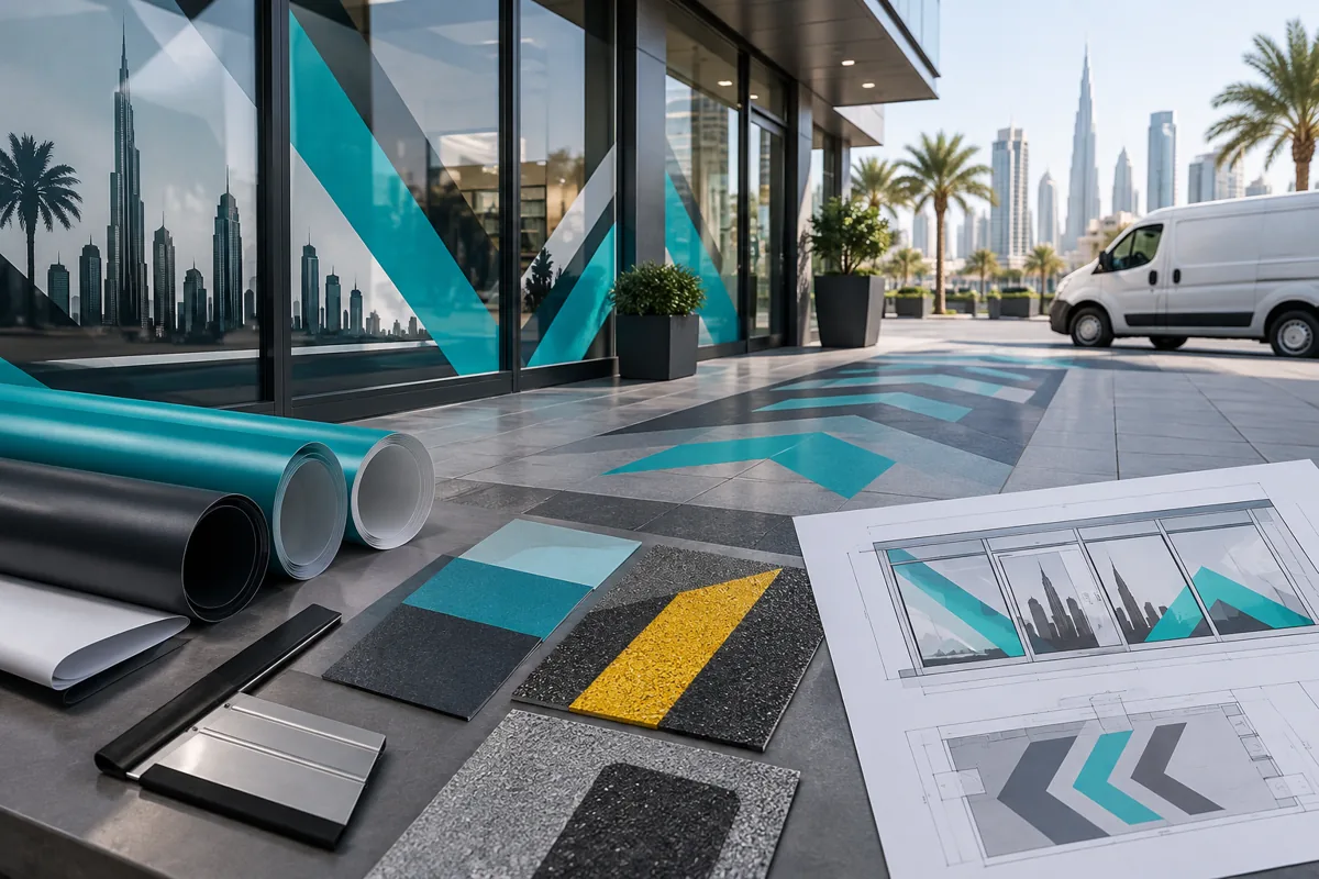 What should acceptance include? — Window & Floor Graphics