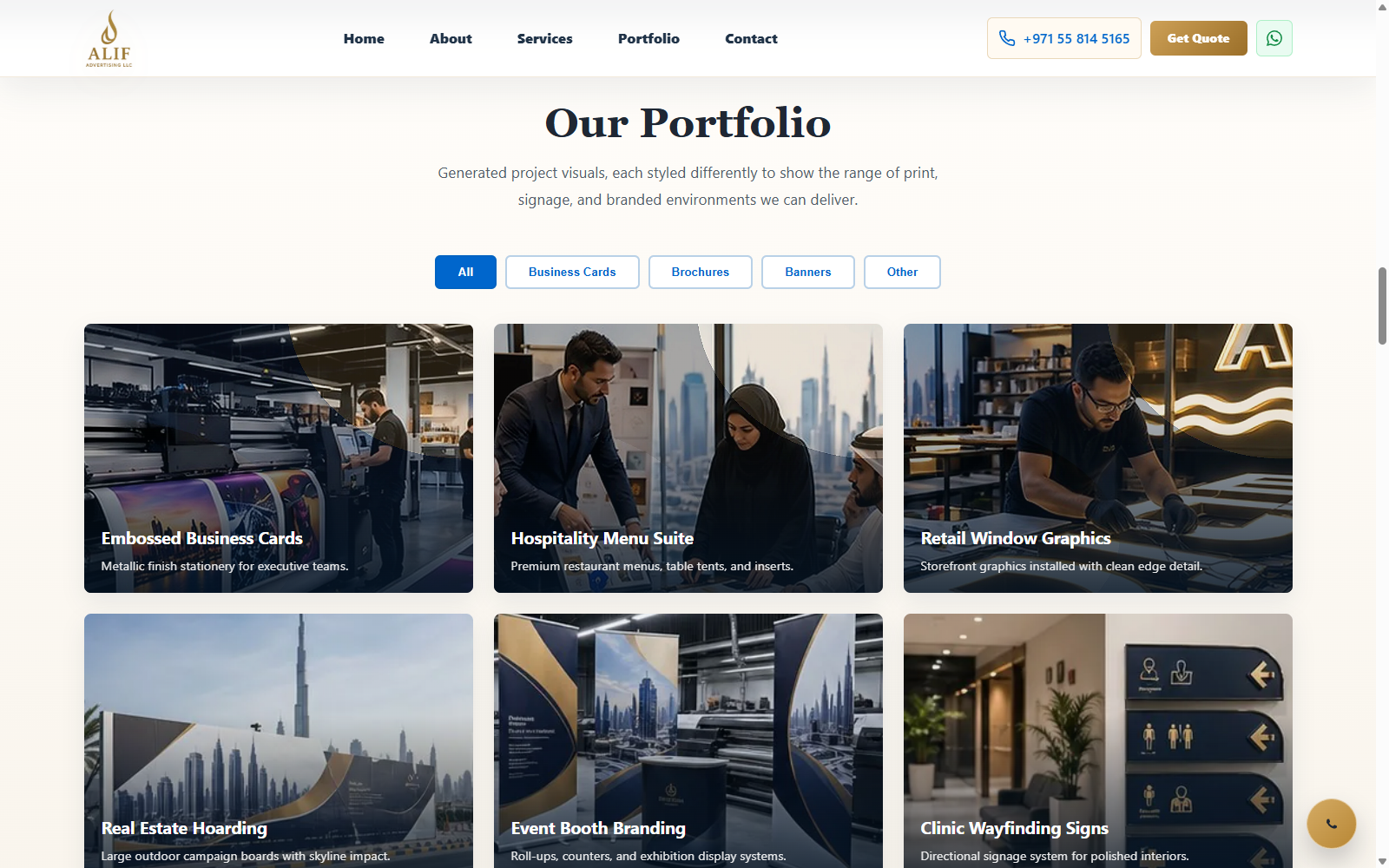 Portfolio proof