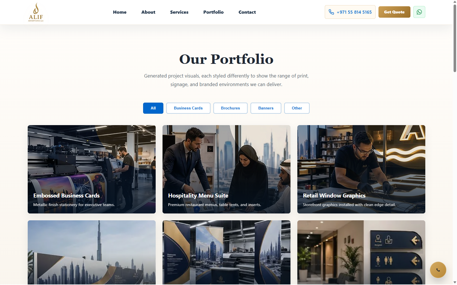 Portfolio Page