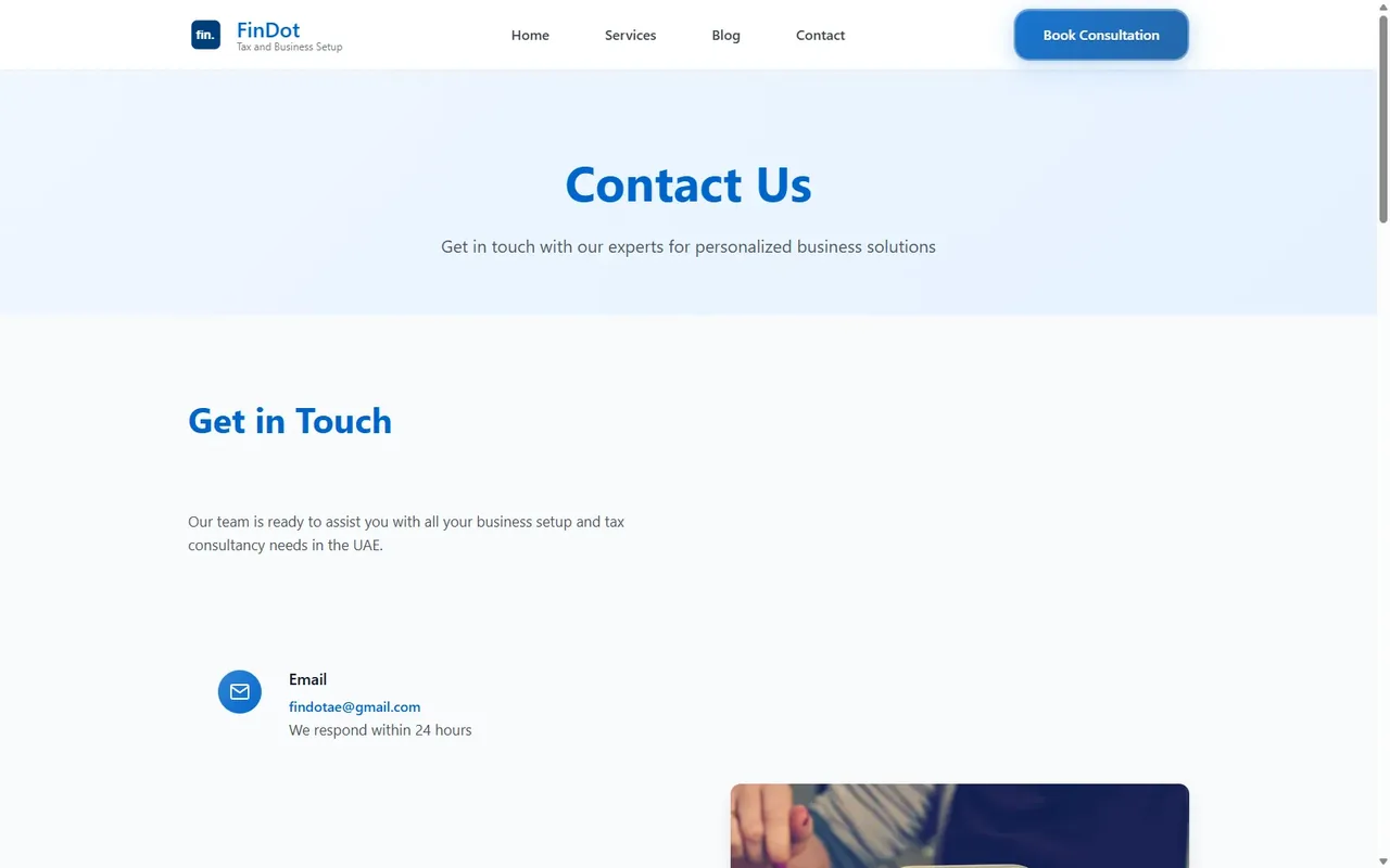 Contact Page