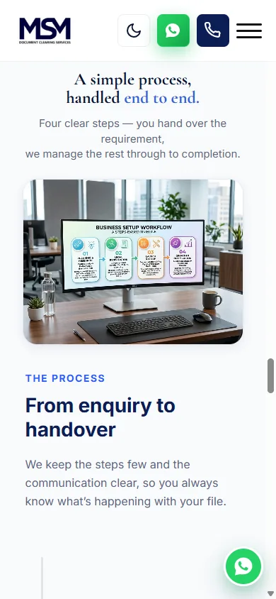 Mobile process