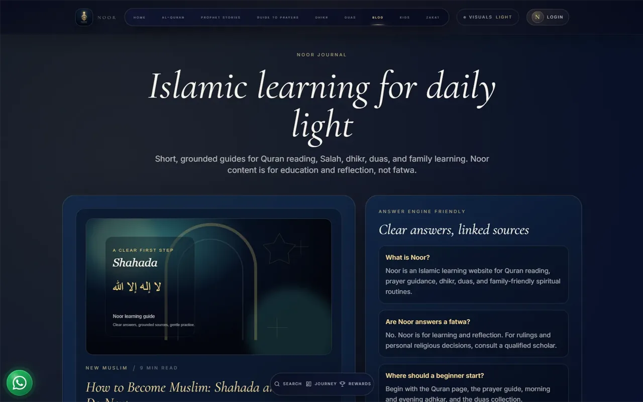 Blogs Page