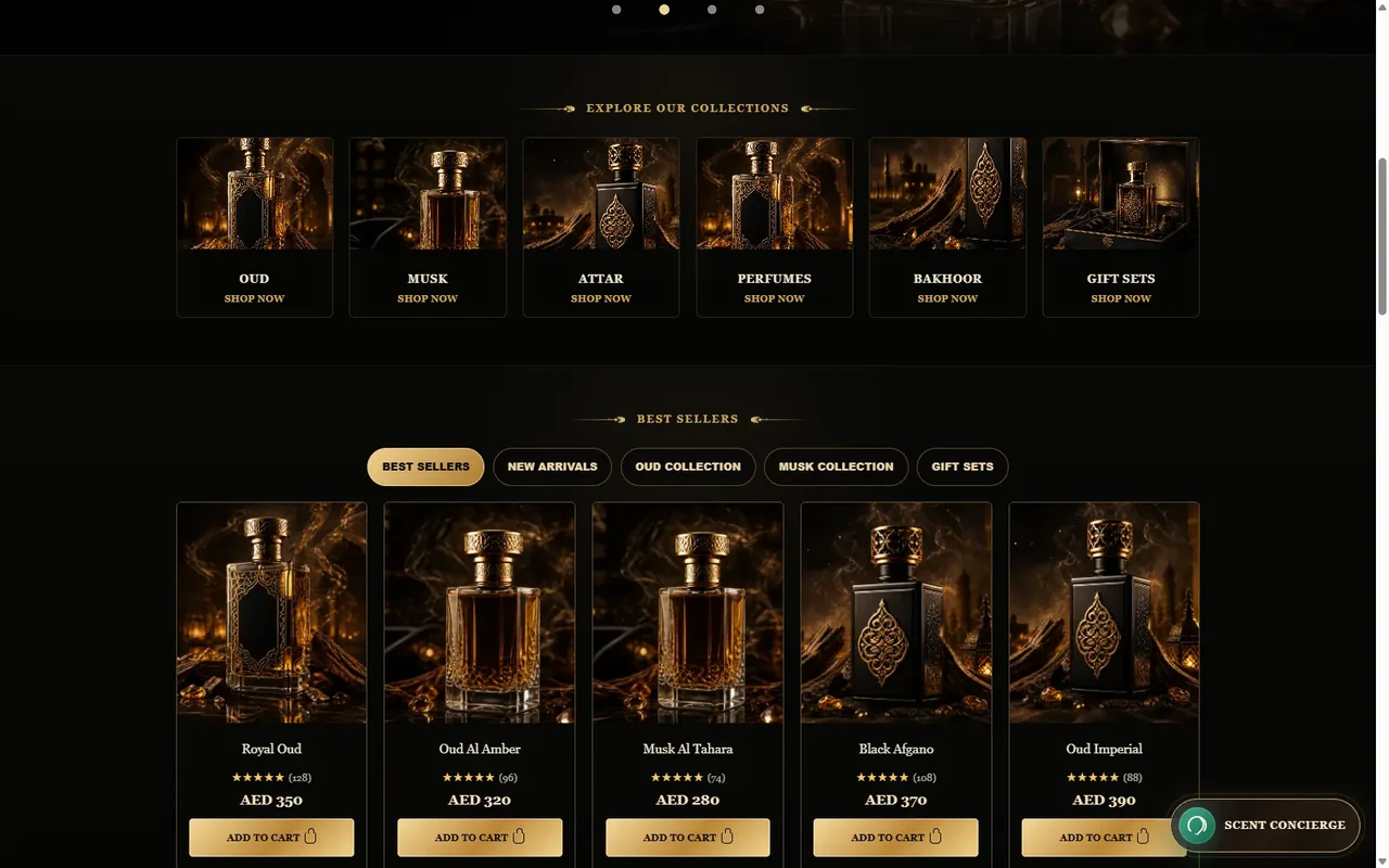 Collection and product preview
