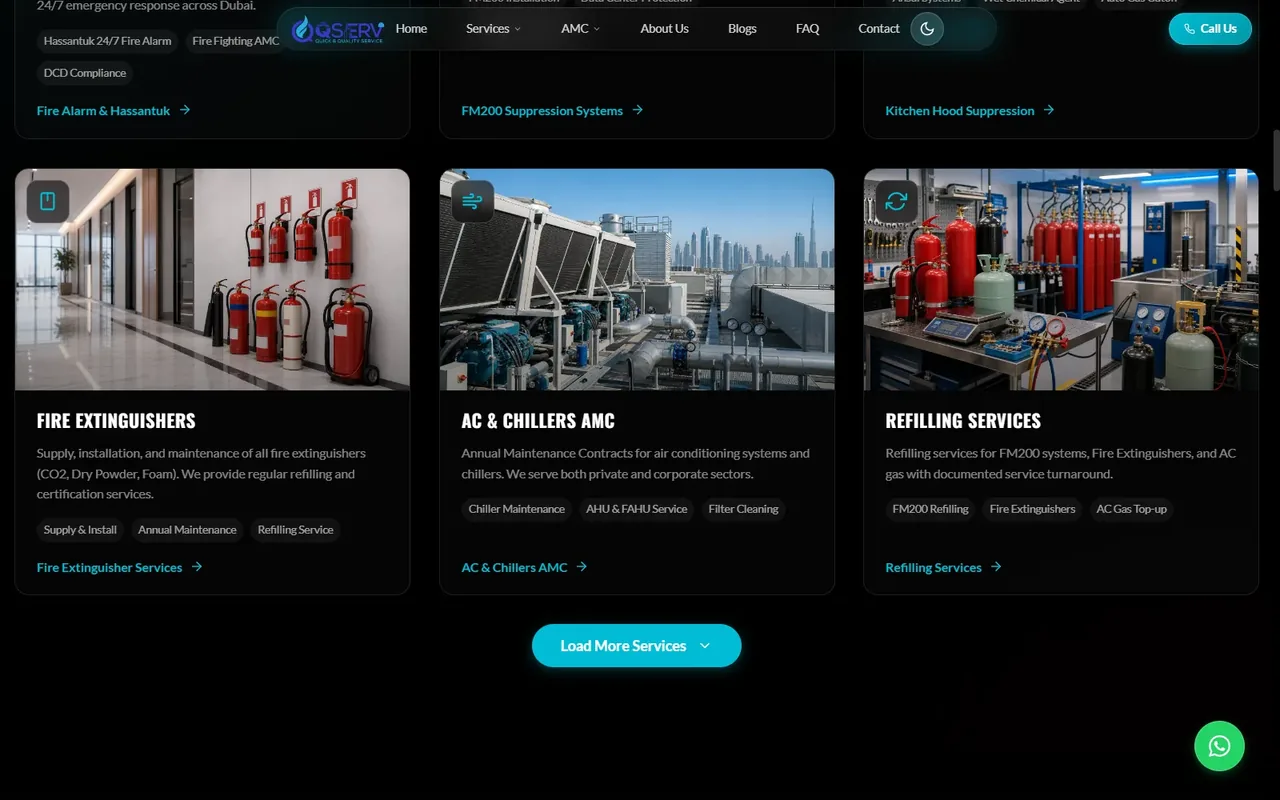 Service grid continuation