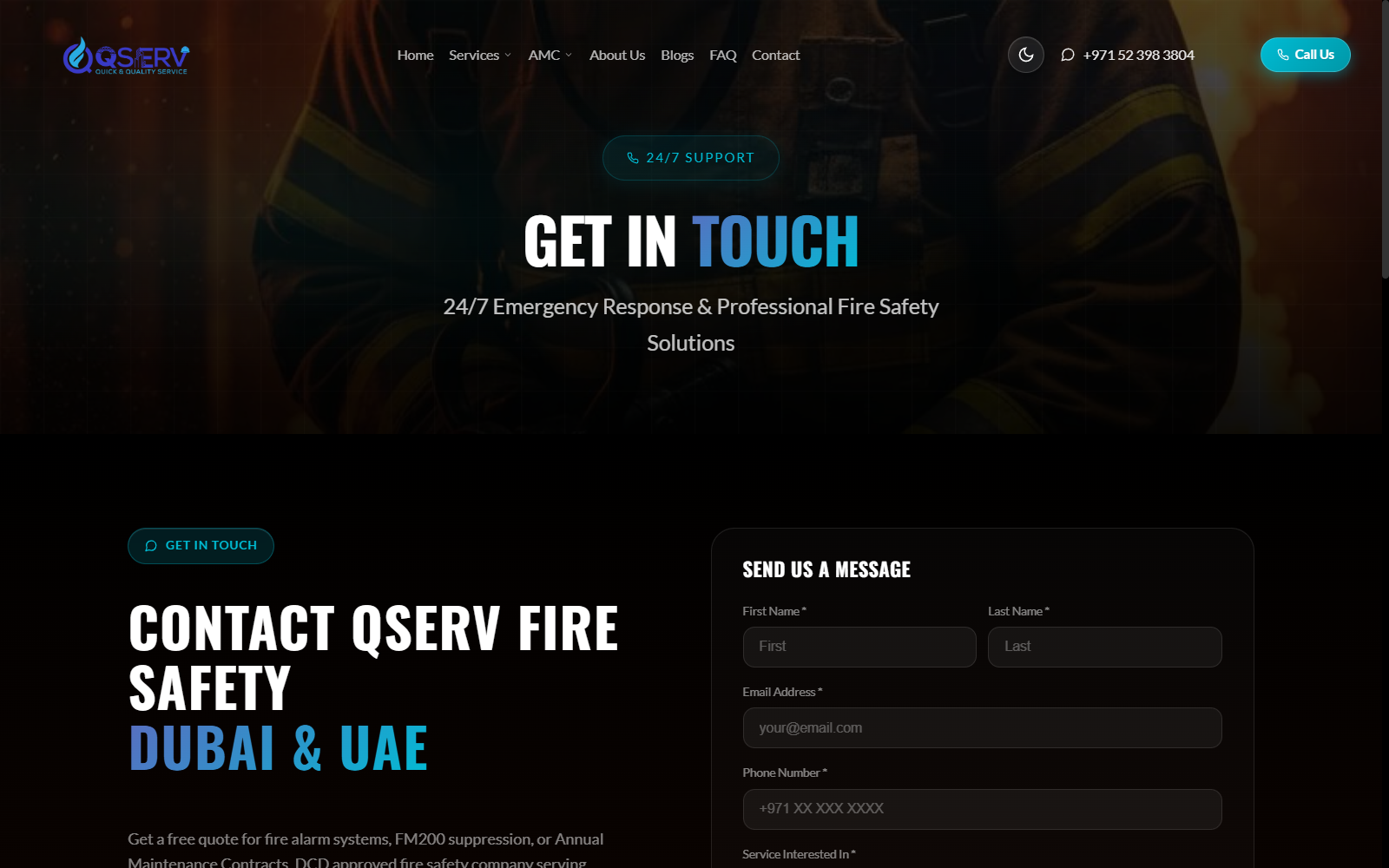 Contact Page