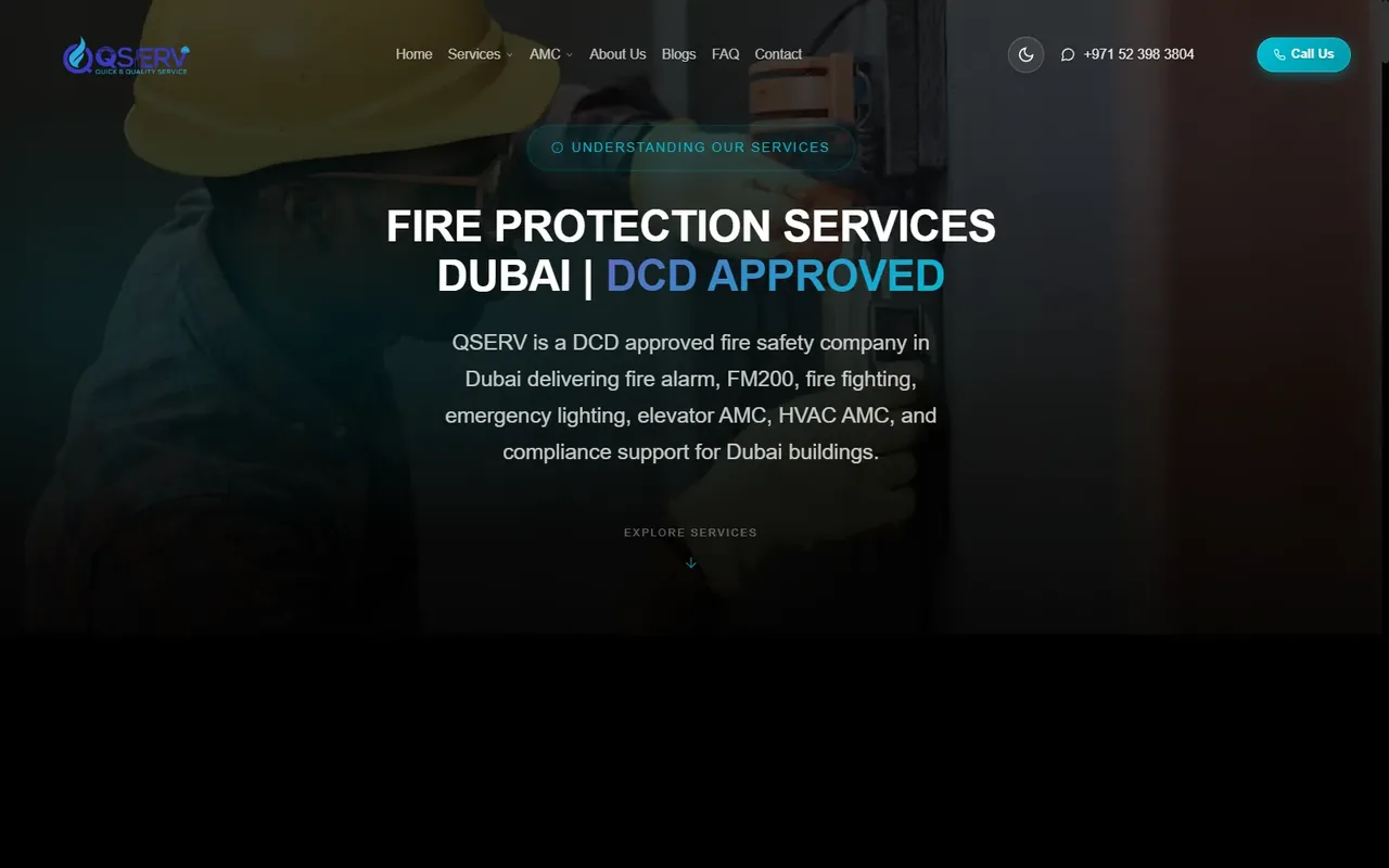 Services Page