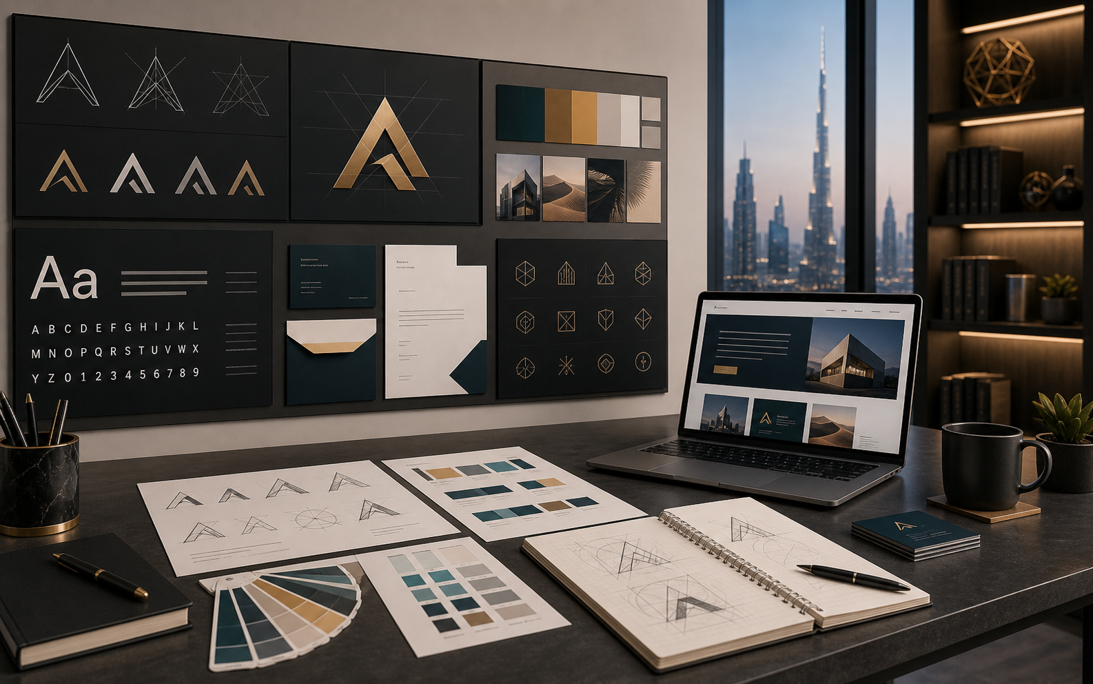 Branding & Identity - Create a logo and identity system that travels well