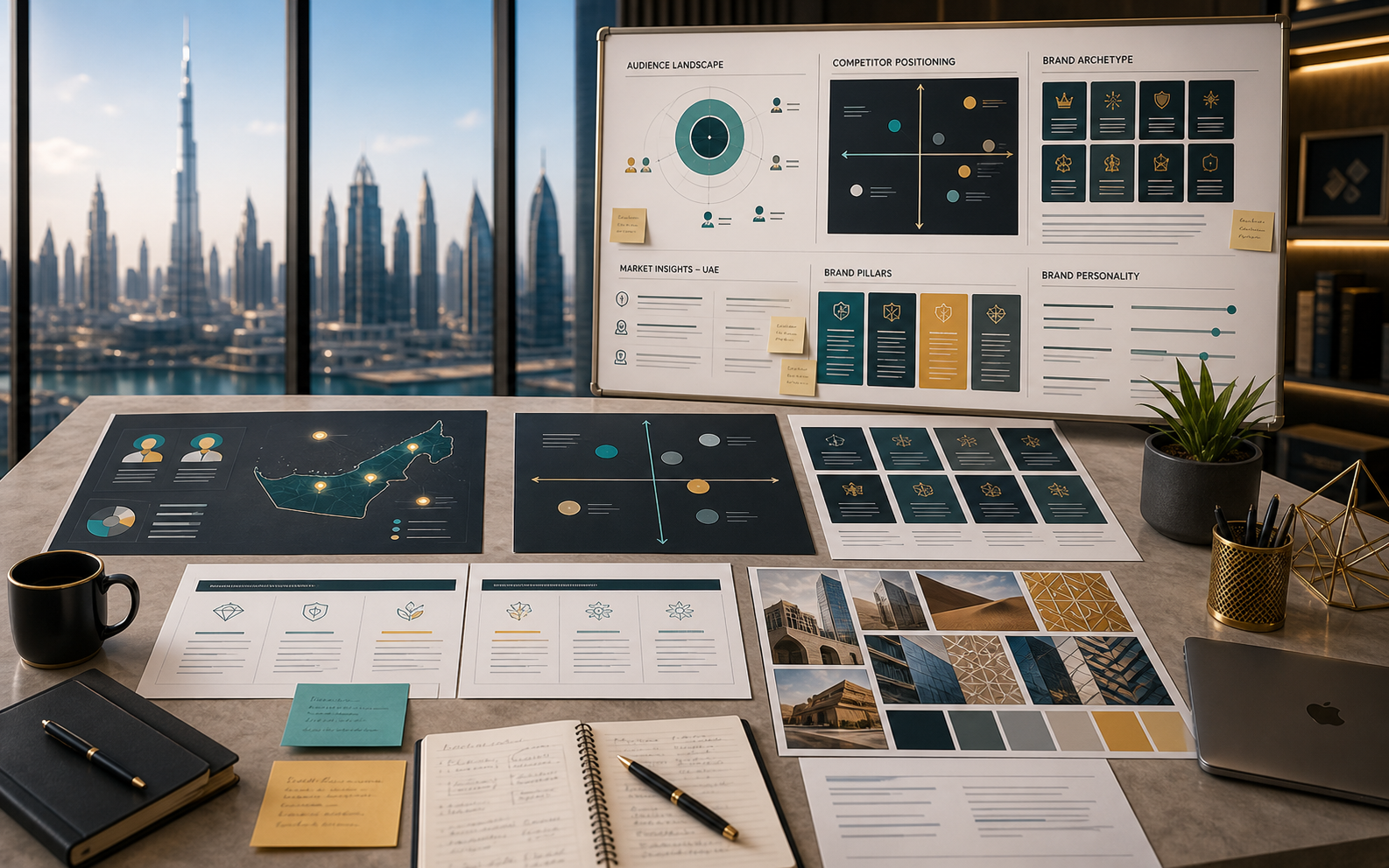 Branding & Identity - Start with a position the market can understand