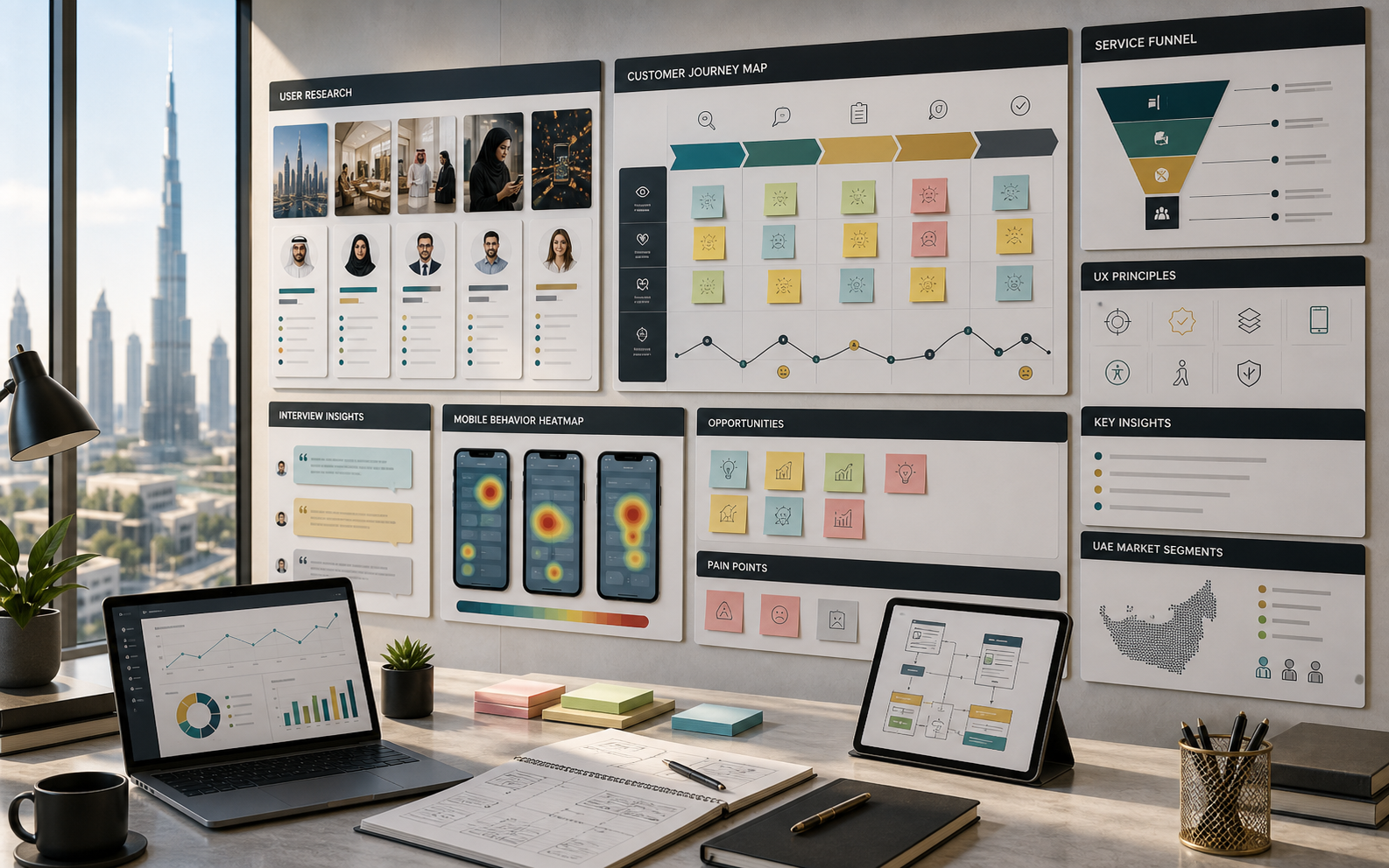 UI/UX Design - Design around how UAE users decide