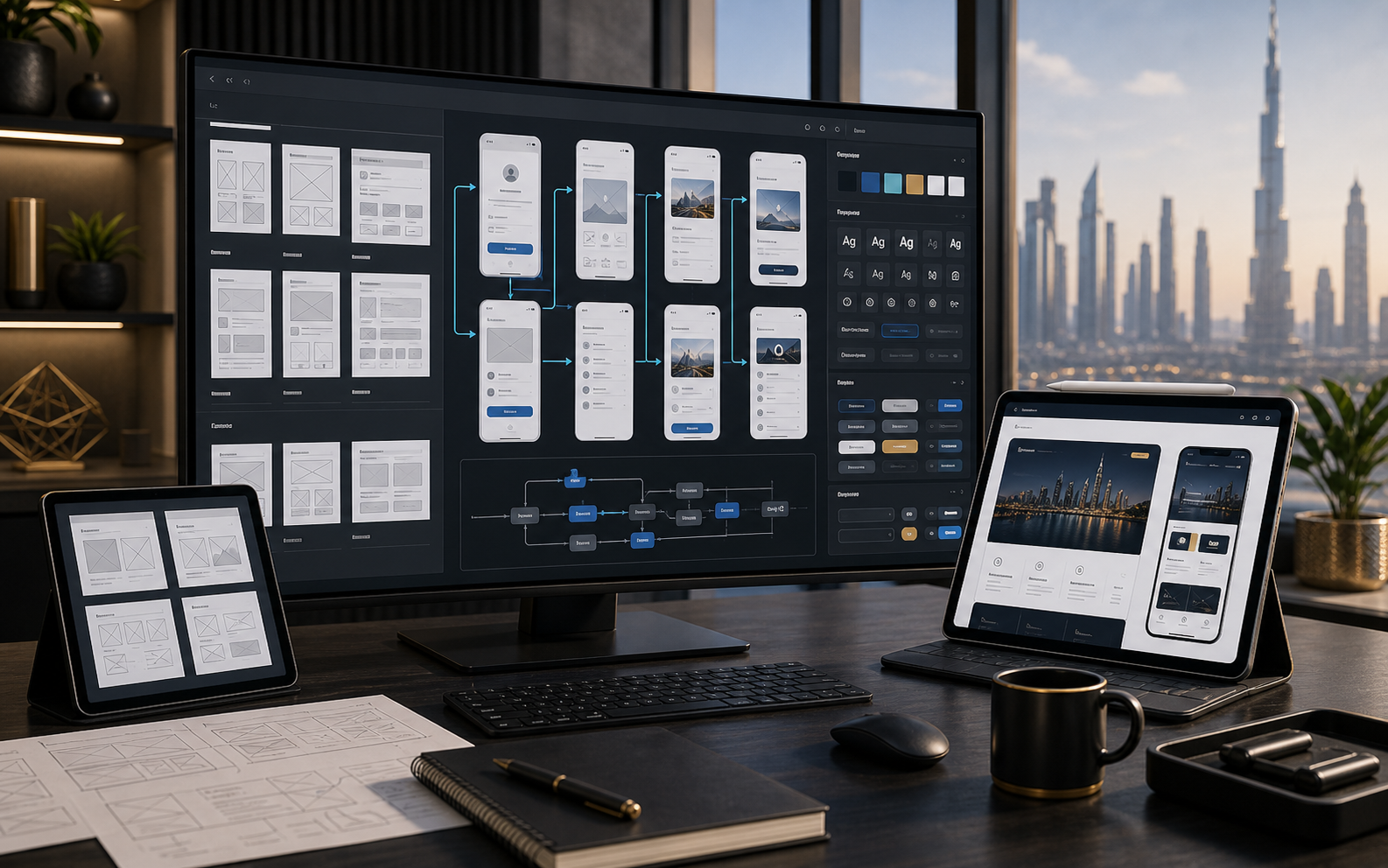UI/UX Design - Turn ideas into testable flows